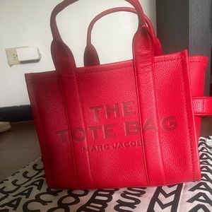 The Leather Small Tote Bag - Marc Jacobs